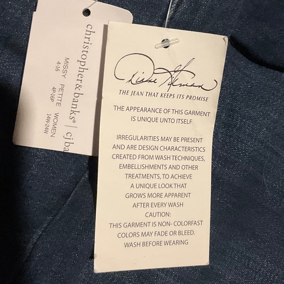 Women’s DG2 Diane Gilman Forever Lux StretchDenim Slim Bootcut Jeans Size 16 NWT - Picture 5 of 16